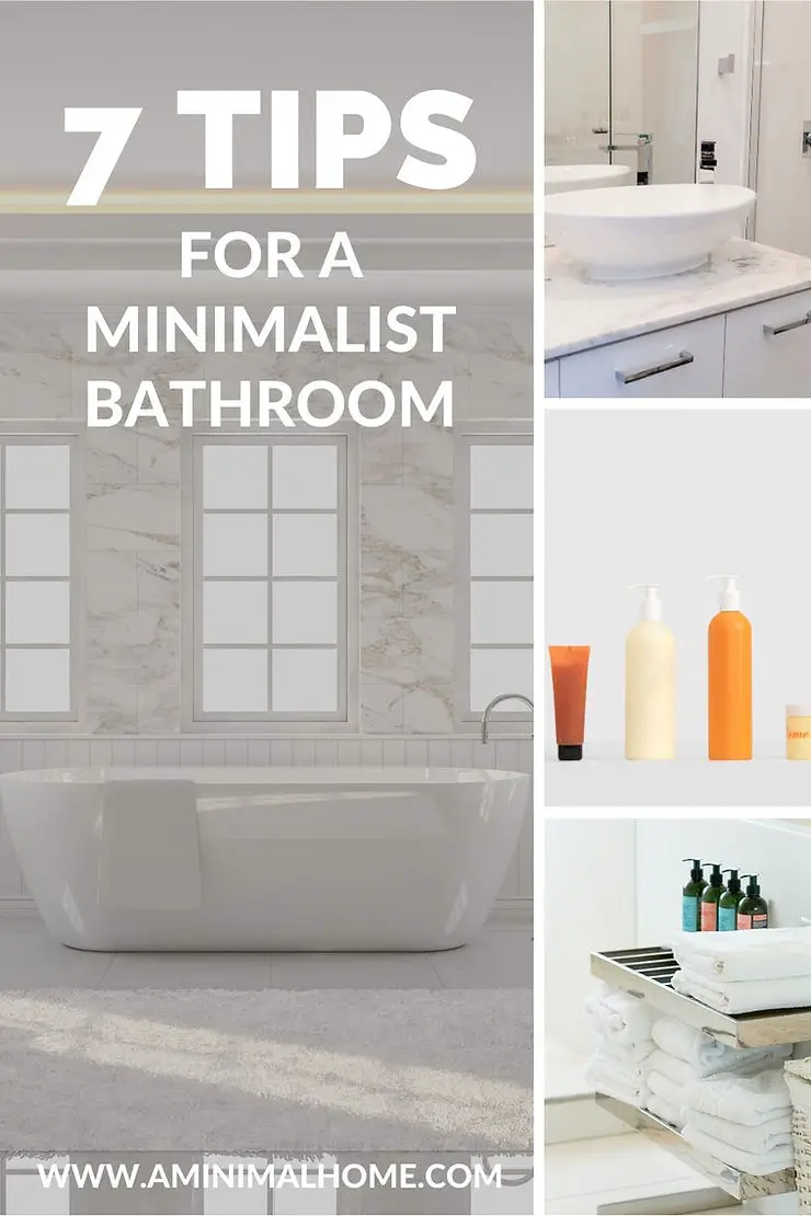 7 tips for a minimalist bathroom