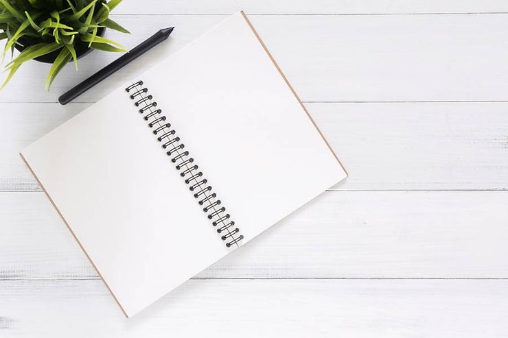 minimalist plan notebook