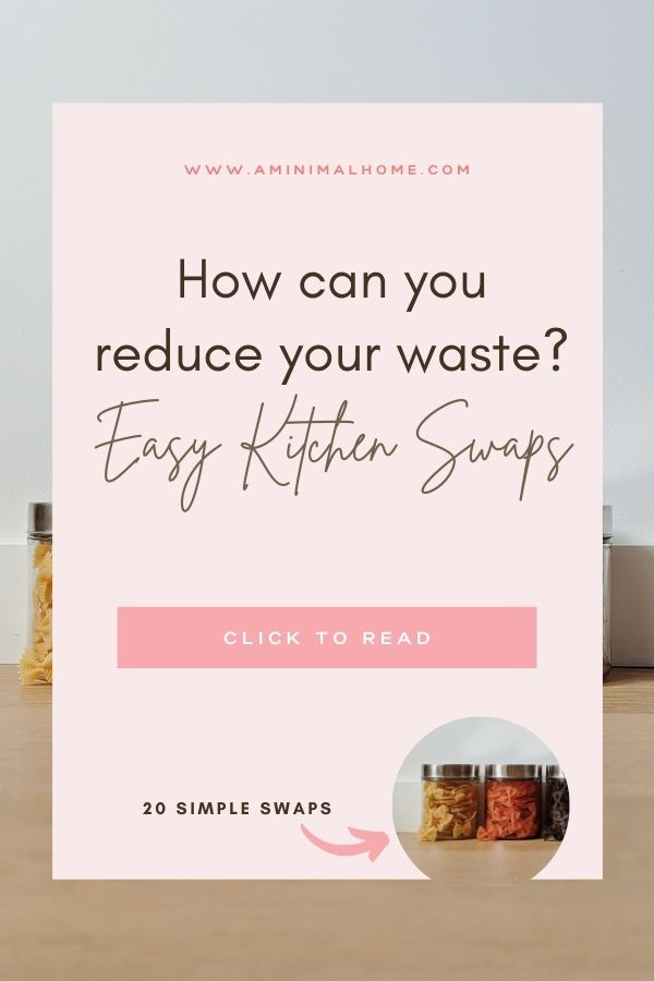 how can you reduce your kitchen waste