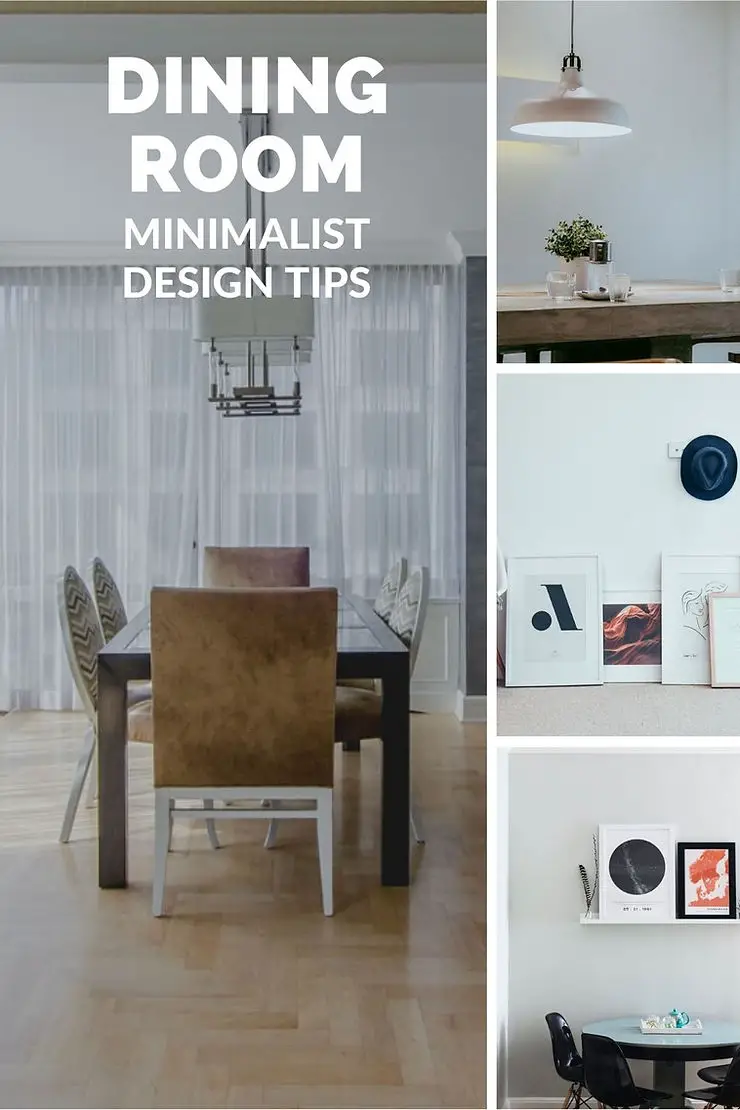 dining room minimalist design tips