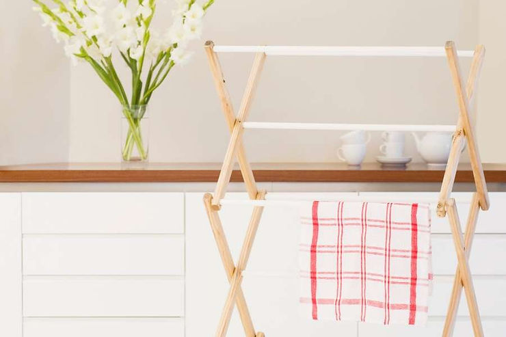 minimalist home foldable drying clothes rack
