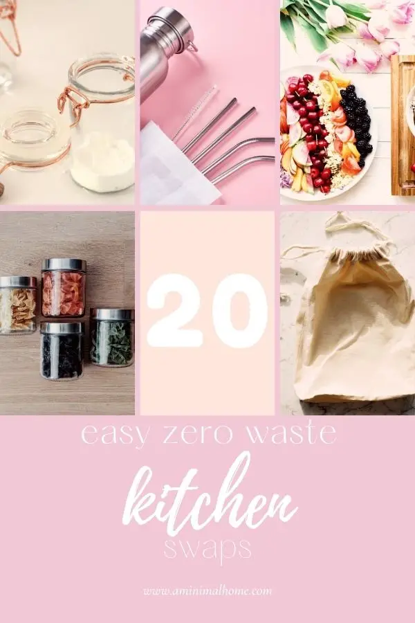 20 easy zero waste kitchen swaps