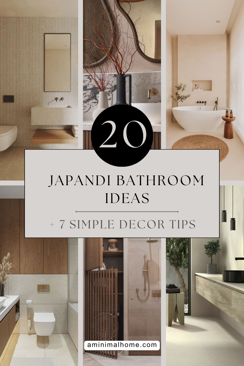 Japandi Bathroom Minimalist Design Ideas & Tips - A Minimal Home