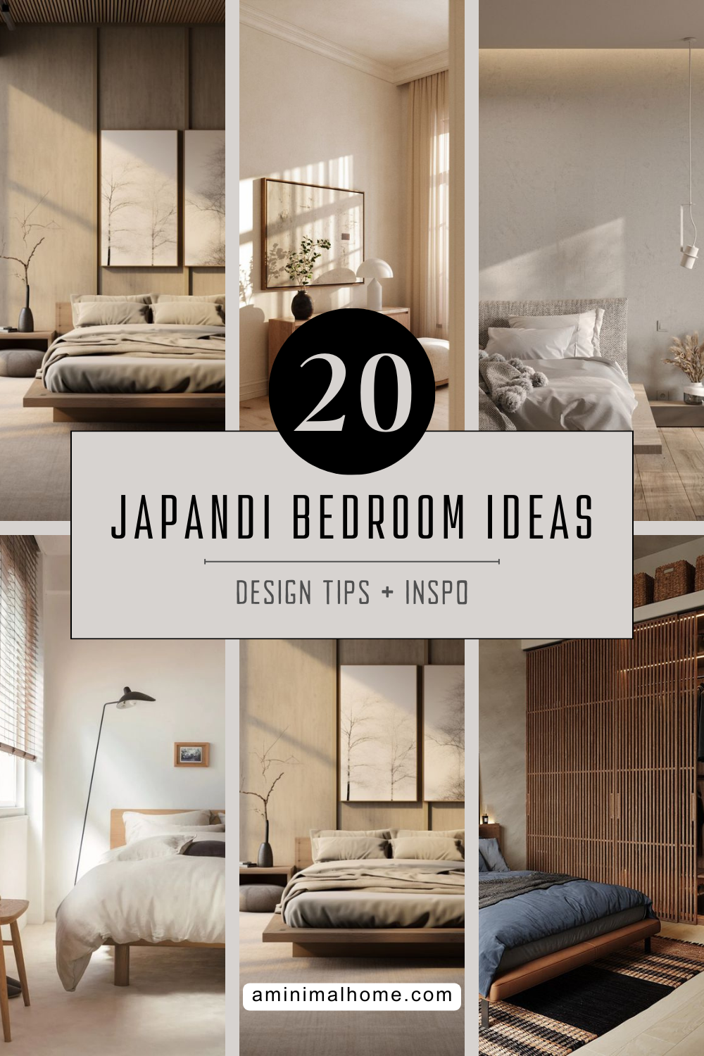 Japandi Bedroom Design Ideas - A Minimal Home