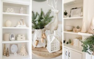 Christmas Minimalist home decor 100 Ideas for every room - A Minimal Home
