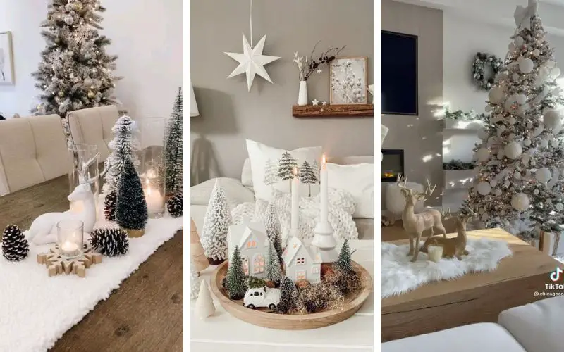 Neutral Christmas decor | 100 Ideas for every room