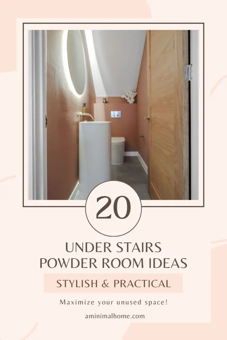 Under Stairs Powder Room Ideas - A Minimal Home