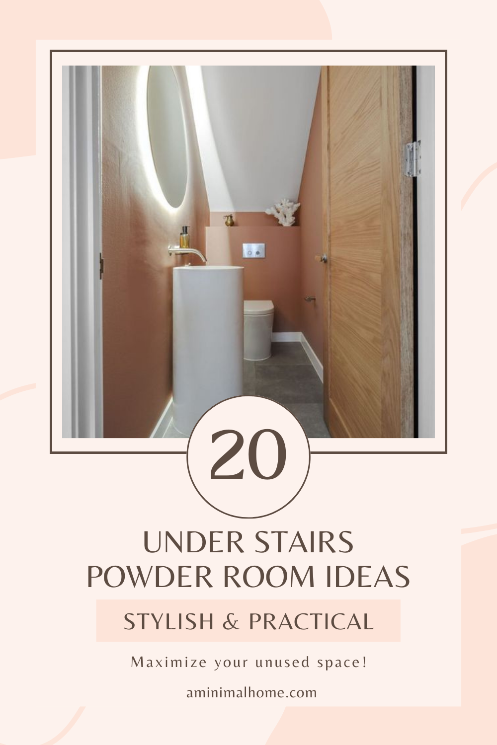Under Stairs Powder Room Ideas - A Minimal Home
