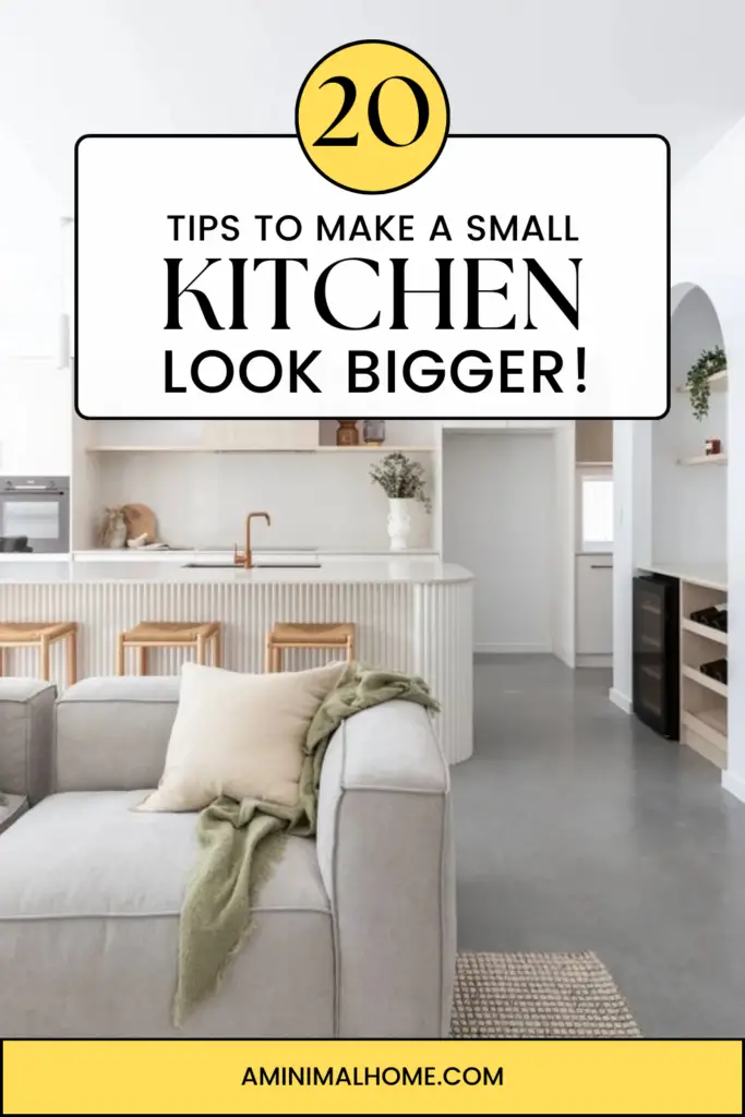 How to Make a Small Kitchen Look Bigger