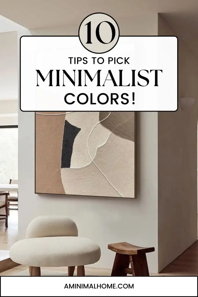 Tips to Pick Minimalist Colors