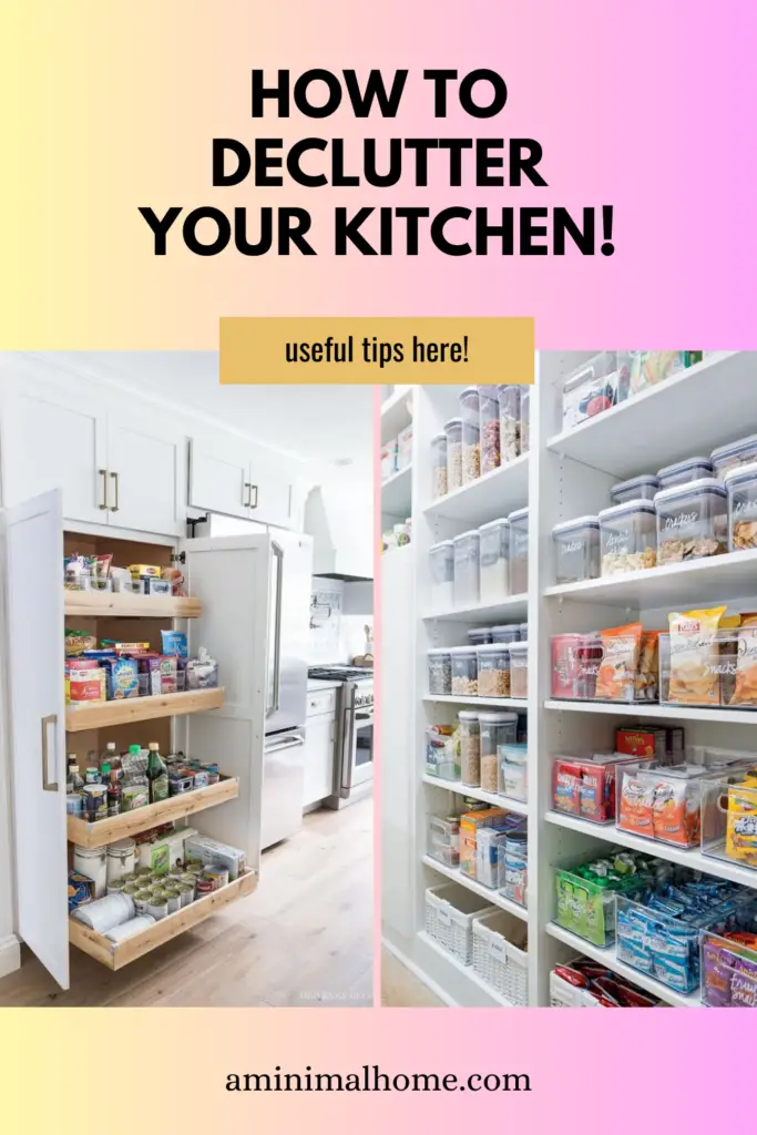 How To Declutter Kitchen