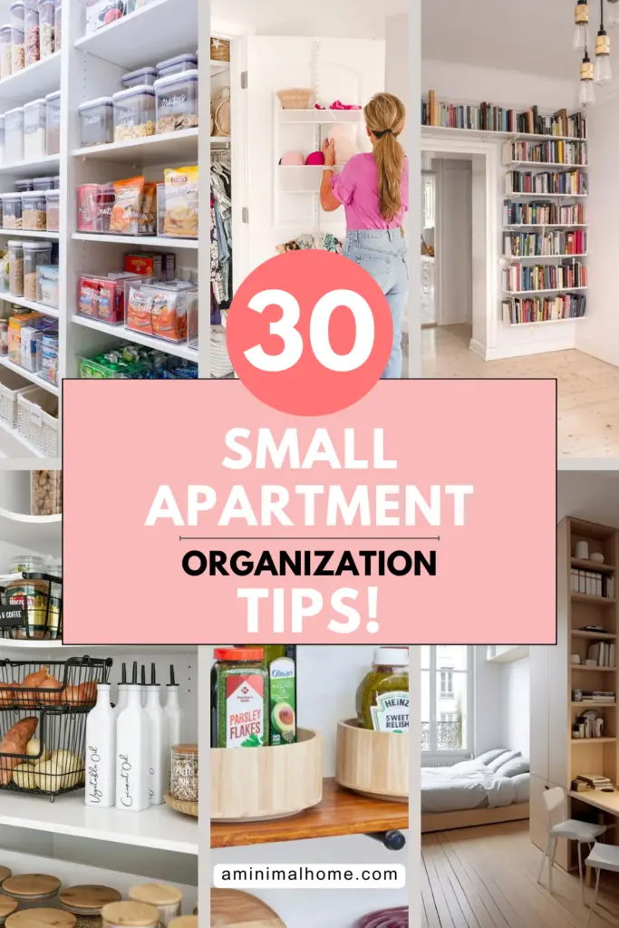 30 Small Apartment Organization Tips