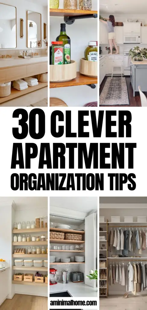 Small Apartment Organization Ideas