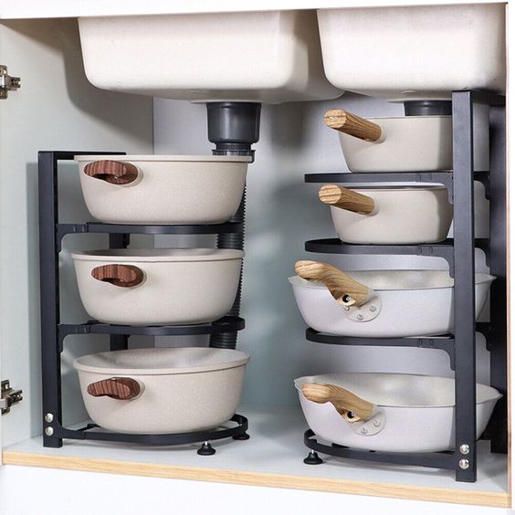 Organize Cabinets With Dividers