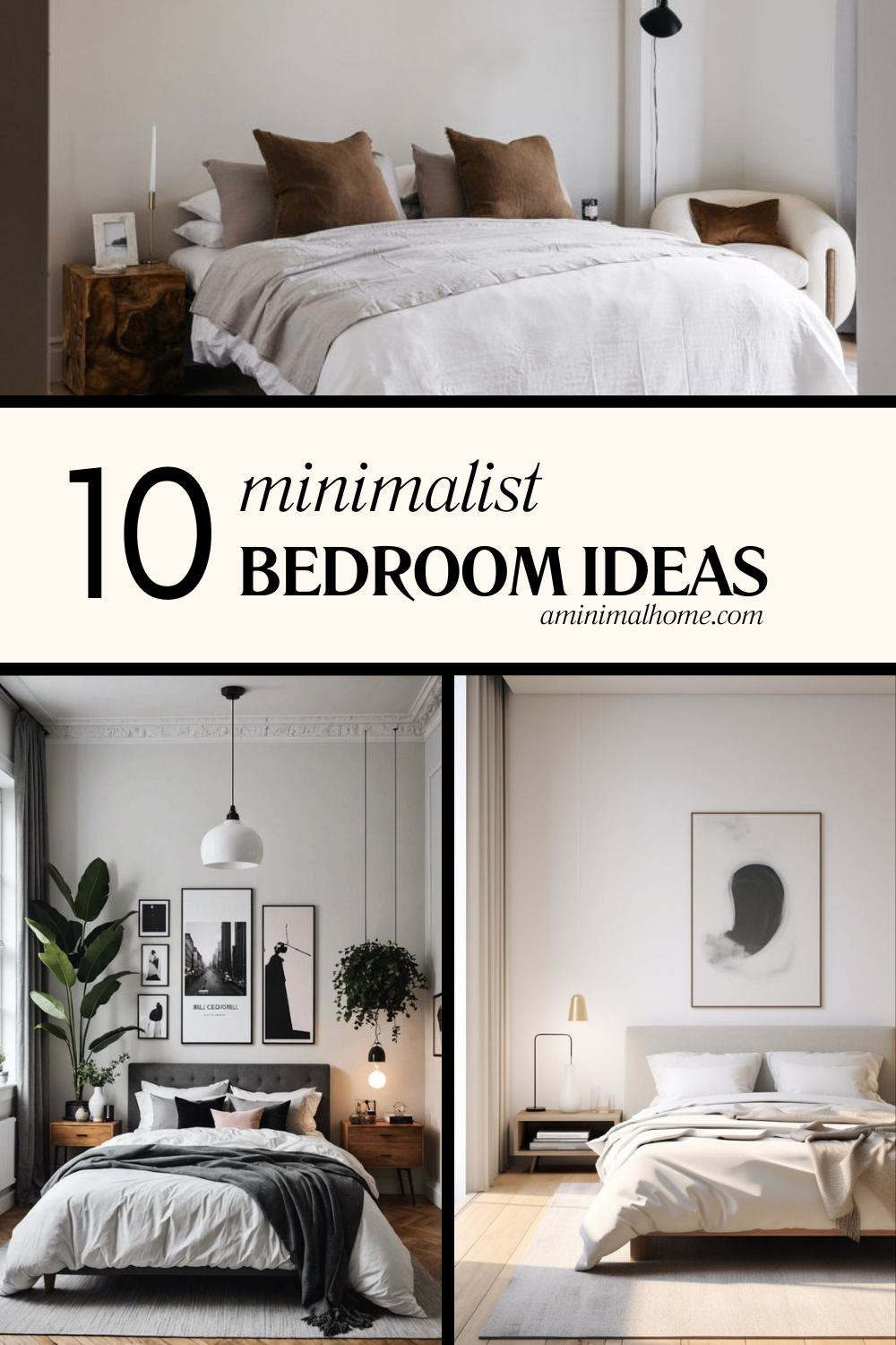 Minimalist Bedroom Decor - A Minimal Home