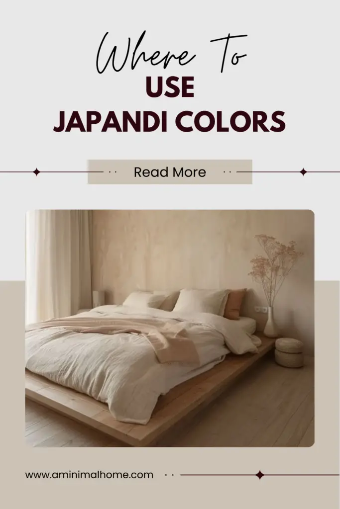 When to Use Japandi Color Palette