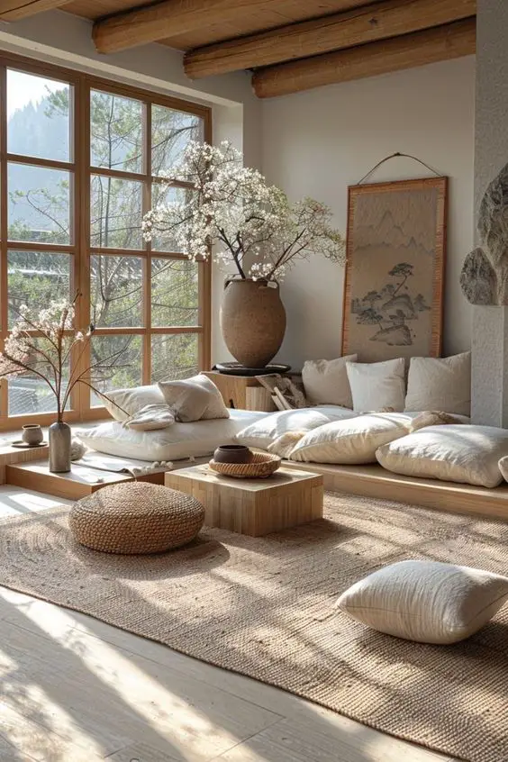 Japandi living room