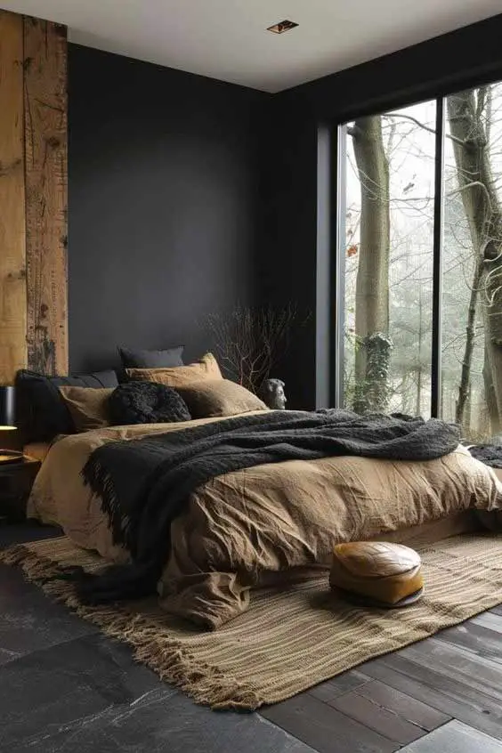 black bedroom decor ideas