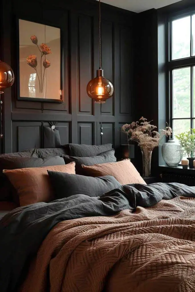 black bedroom decor ideas