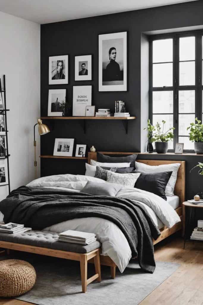 black bedroom decor ideas